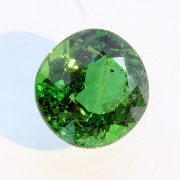 Chrome Green Tourmaline Faceted Oval Burmese Natural Unheated Gem 2.53 carat