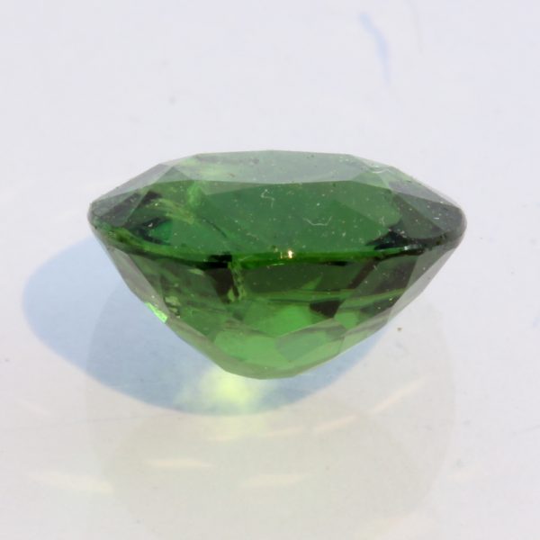 Chrome Green Tourmaline Faceted Oval Burmese Natural Unheated Gem 2.53 carat