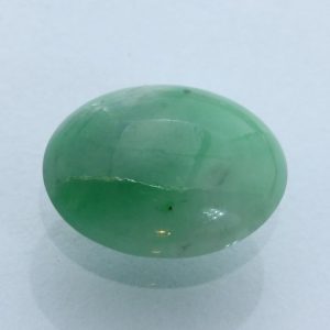Burmese Green Jadeite Untreated A Grade Gemstone 10.6x8.4mm Oval 2.88 carat