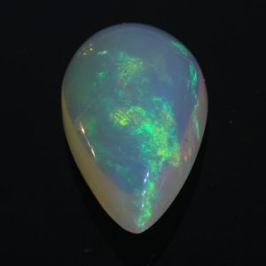 Welo Opal Solid Pear Ethiopian Wollo Untreated Rolling Flash   Color 6.69 carat