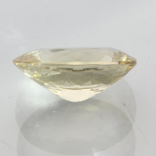 Yellow Oregon Sunstone Natural Untreated VS Gem 15x11 mm Faceted Oval 6.06 carat