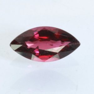 Tourmaline Pink Red Rubellite Faceted 12x6mm Oval VS Clarity Gemstone 2.22 carat