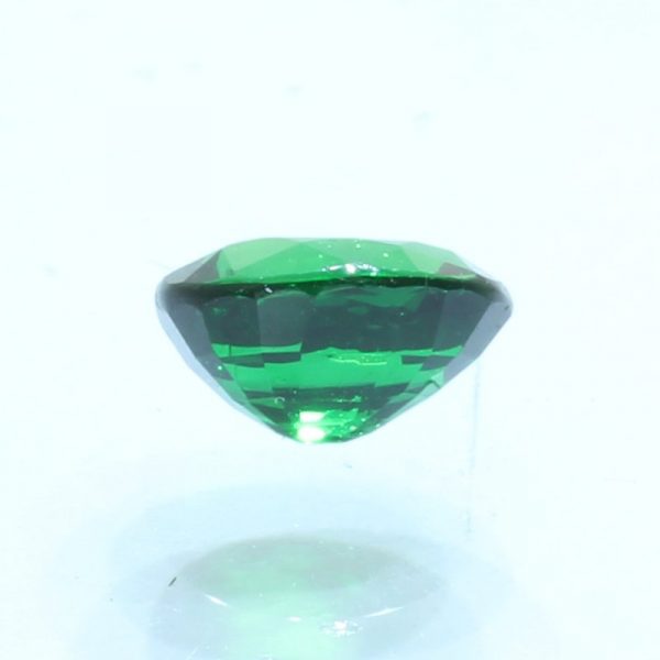 Tsavorite Garnet Green Faceted 6.8x5.3 mm Oval Natural VS Clarity Gem 1.12 carat