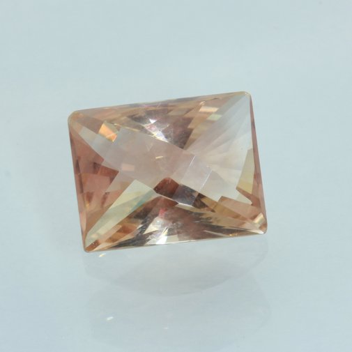 Sunstone Copper Shiller Precision Faceted Fancy Square Cut 12x9 mm 5.83 carat