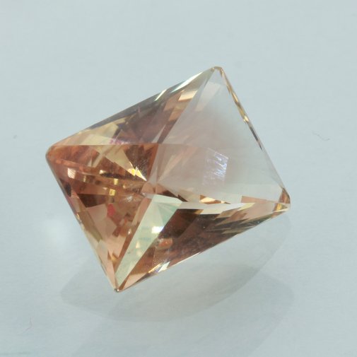 Sunstone Copper Shiller Precision Faceted Fancy Square Cut 12x9 mm 5.83 carat