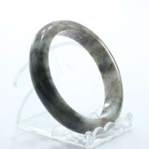 Bangle Jade Comfort Cut Natural Burma Jadeite Stone Bracelet 6.7 inch 54 mm