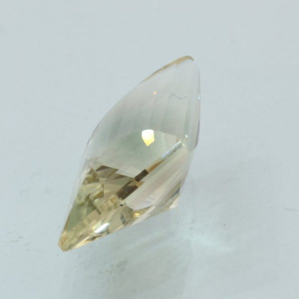 Sunstone Oregon Copper Shiller Well Faceted Fancy Cut 18.8x10.5 mm 5.31 carat