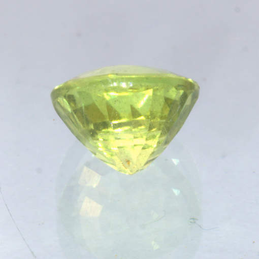 Yellow Sapphire 5.5 mm Round VS Clarity Untreated Madagascar Gemstone .95 carat