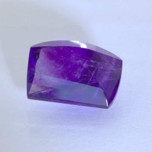 Amethyst Purple Faceted Fancy Cut 14.6 x 9 mm Untreated I2 Burma Gem 8.55 carat