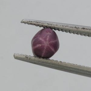 Double Terminated Trapiche Ruby Crystal 9mm Untreated Burma Specimen 2.15 carat