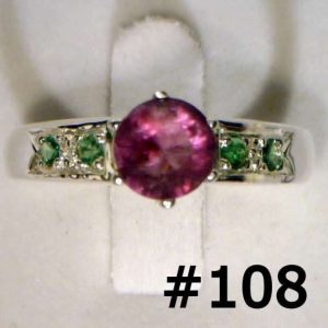 Blank Ring Setting Any Size No Gems Custom Order Mount Labor Cost LEE Design 108