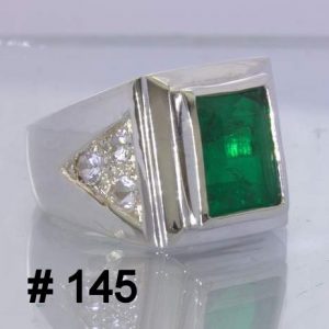 Blank Ring Setting Any Size No Gems Custom Order Mount Labor Cost LEE Design 145