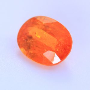Fanta Orange Spessartite Garnet 9.4 x 7.5 mm Oval Africa Spessartine 2.83 carat