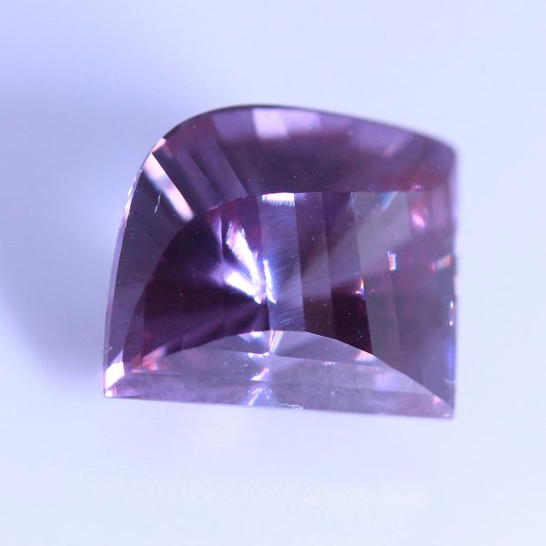 Color Change Sapphire Lab Created Red Purple 10.2 x 8.7 mm Fancy Cut 6.00 carat