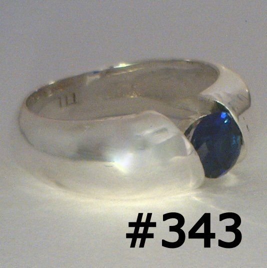 Blank Ring Your Size Handmade Custom Order Labor Only You Select Gem Design 343
