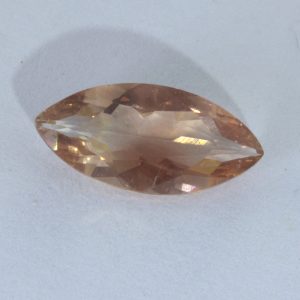 Peach Orange Sunstone Copper Minimal Shiller Marquise Cut 11.5 mm VS 1.09 carat