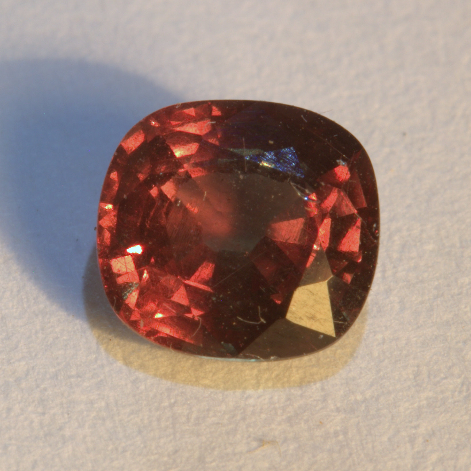 Color Change Garnet Untreated Natural Faceted 6mm Cushion VS Clarity 1.20 Carat