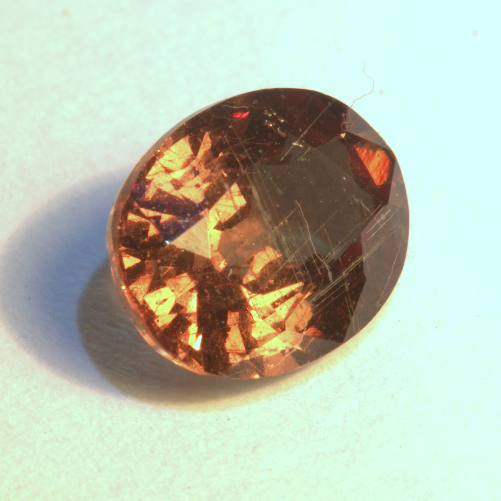 Color Change Garnet Untreated Natural Faceted 7.1mm Oval VS Clarity 1.27 Carat